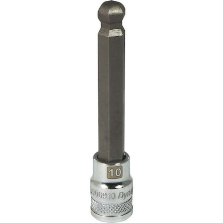 Dynamic 3/8" Drive, 10mm Metric Socket, Hex Points D006910